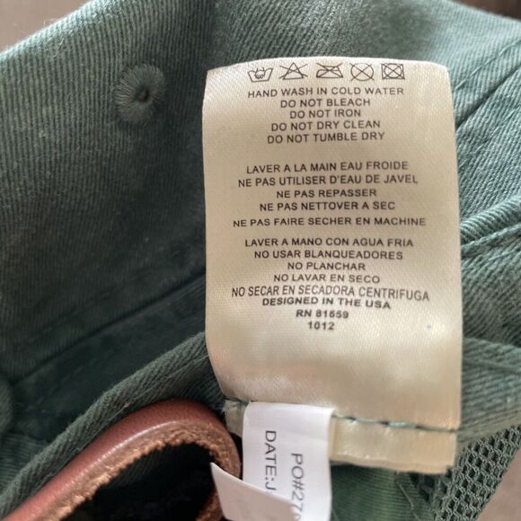 Shroom Mushrooms Hat ADAMS Green Cap Women's 90s Style Distressed Patches - Picture 11 of 11